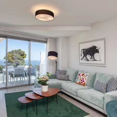 With Open Sea Views In Pueblo * Mijas