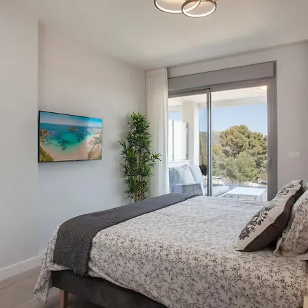 With Open Sea Views In Pueblo בית נופש מיחאס